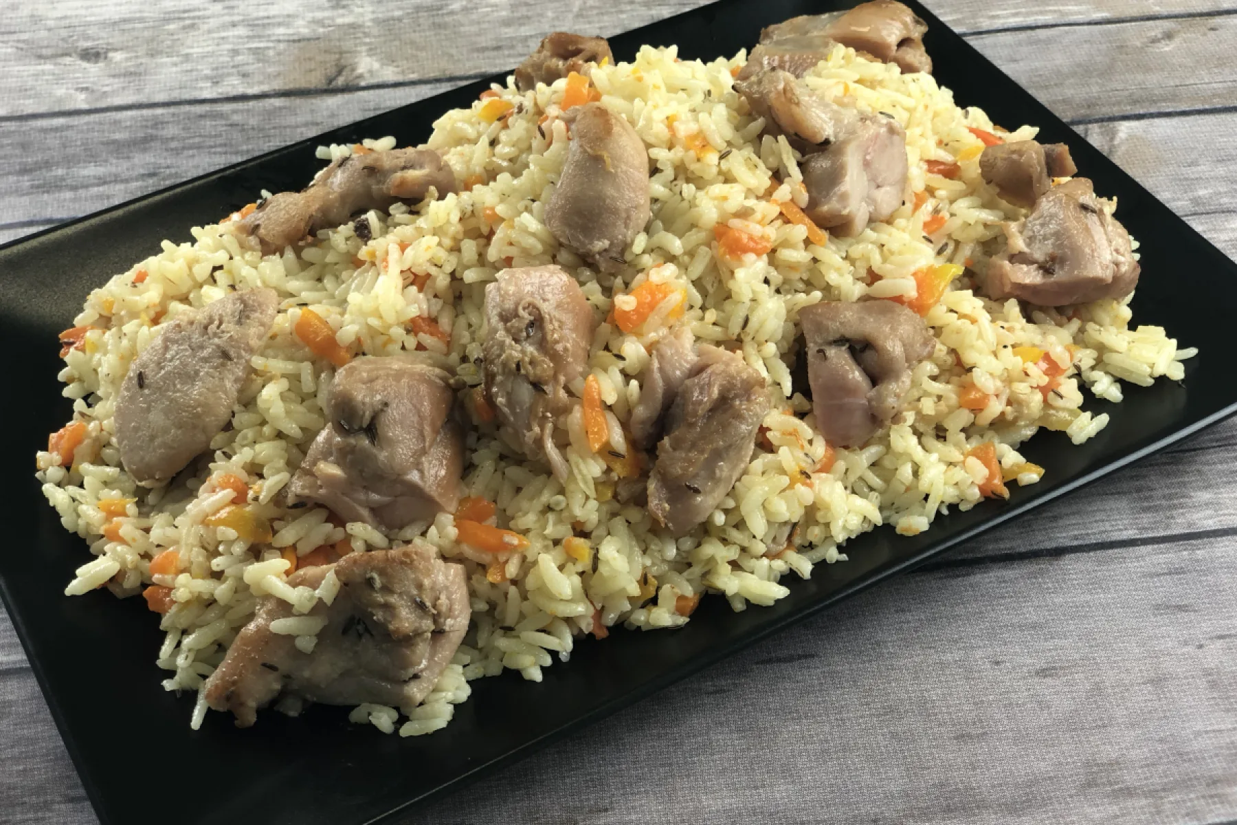 Плов с курицей  