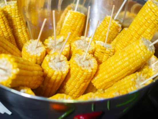 Станция вареная кукуруза