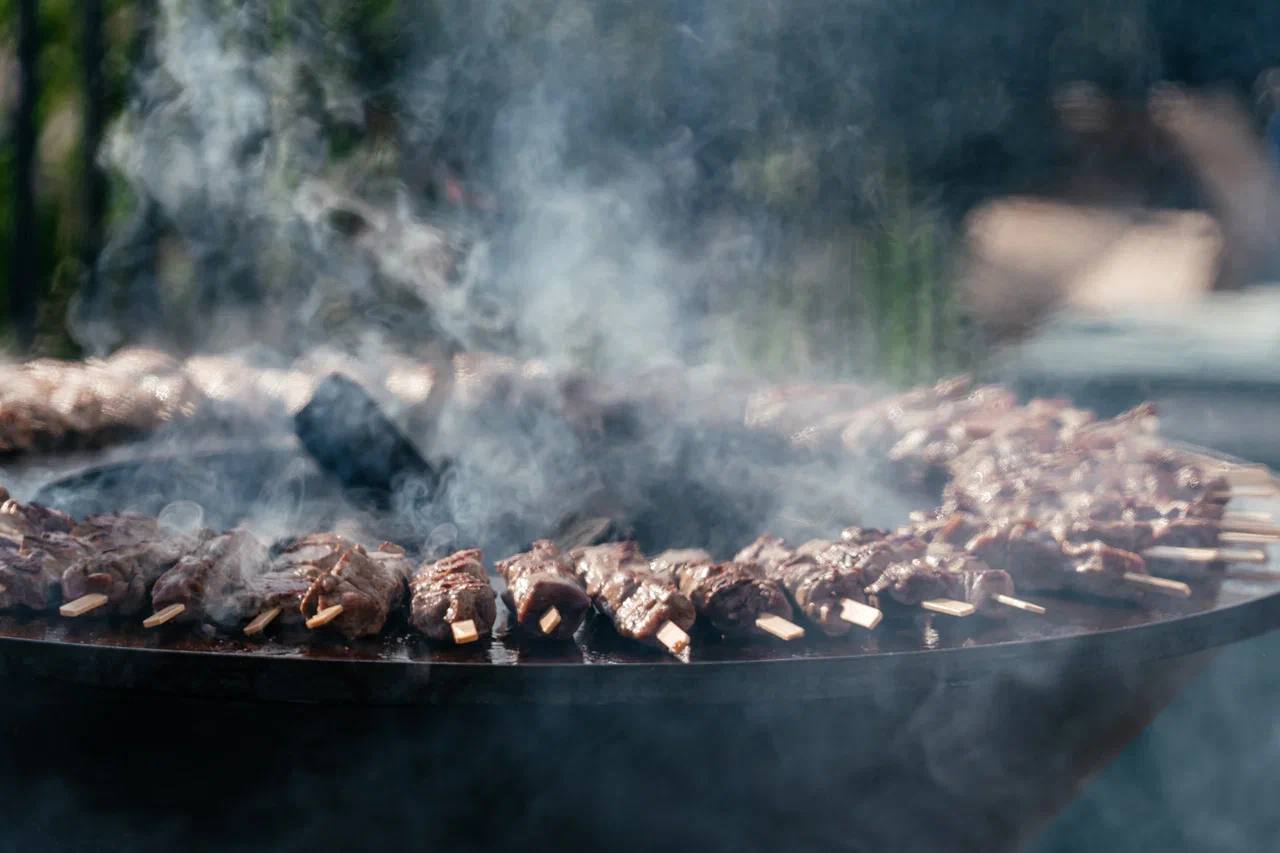 Корпоратив в стиле BBQ/фото