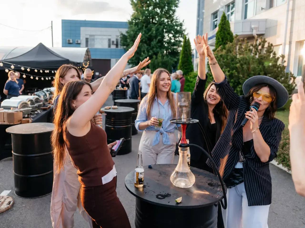 Корпоратив в стиле BBQ/фото