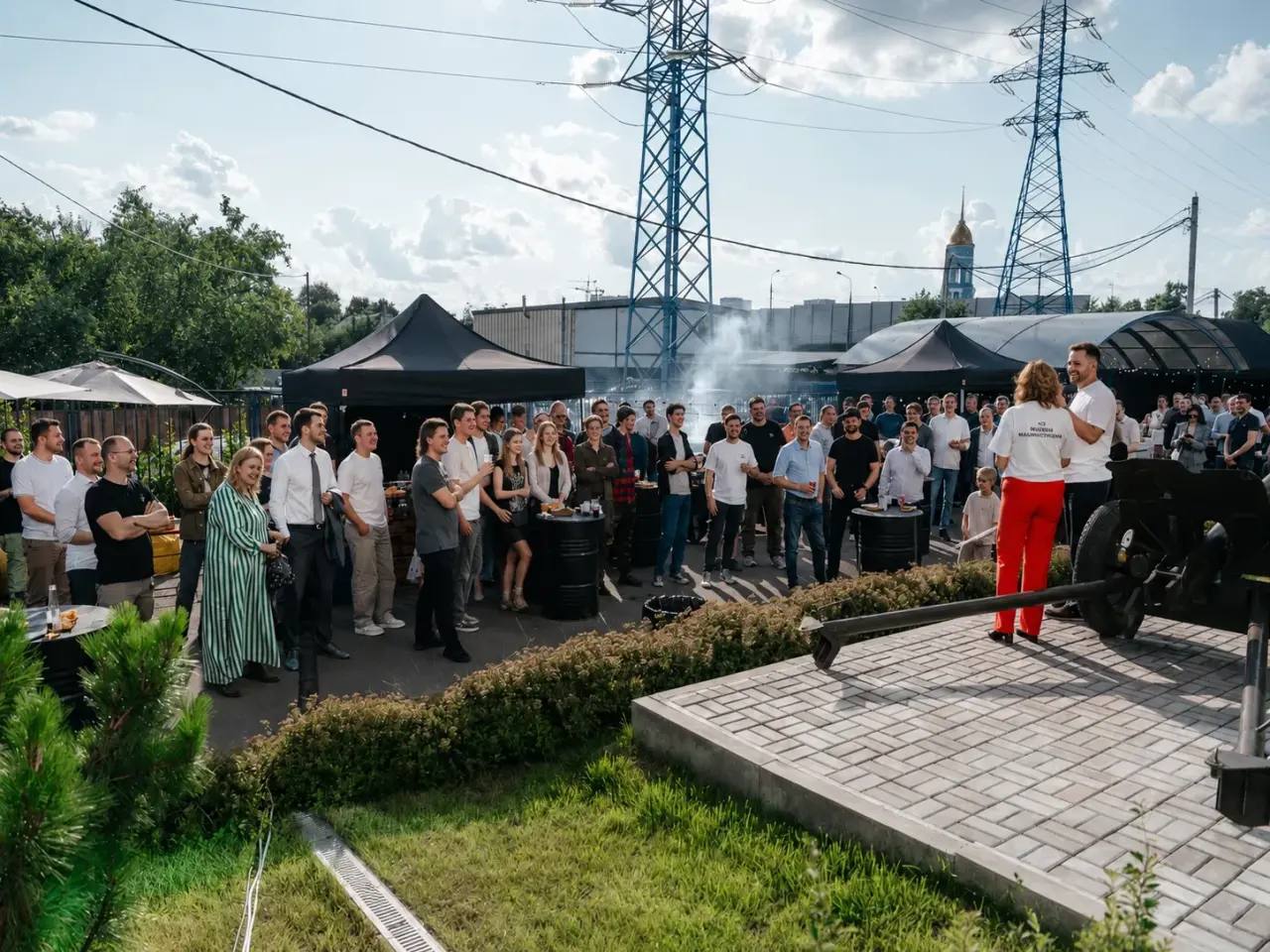 Корпоратив в стиле BBQ/фото